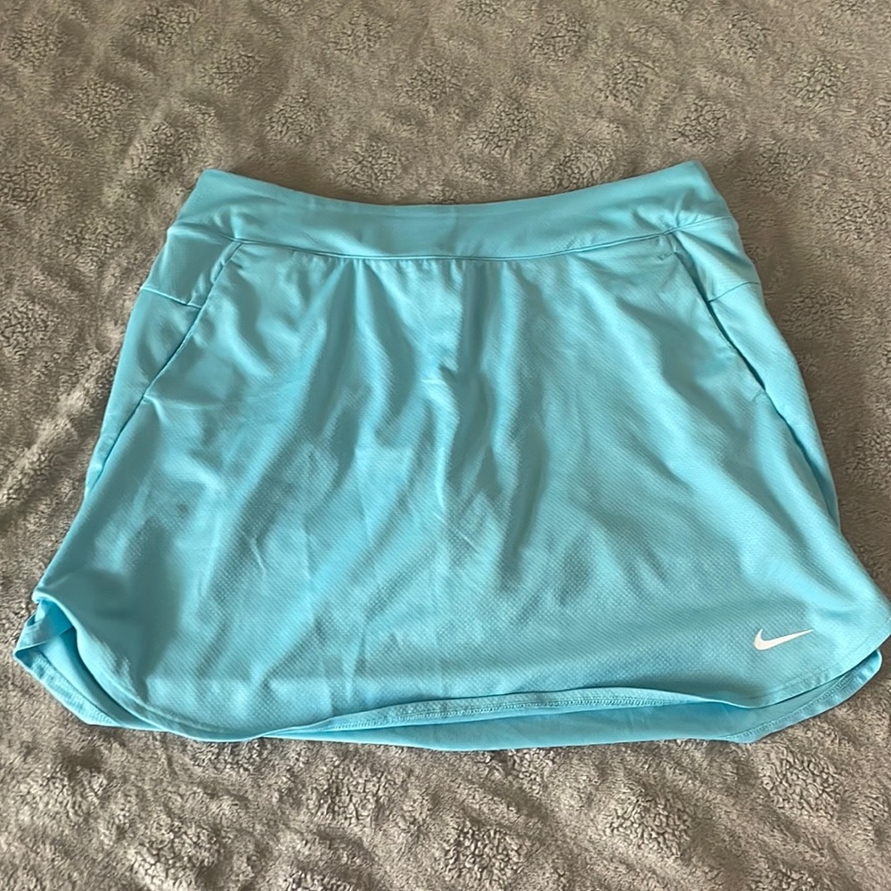 Light Blue Nike Tennis Skirt